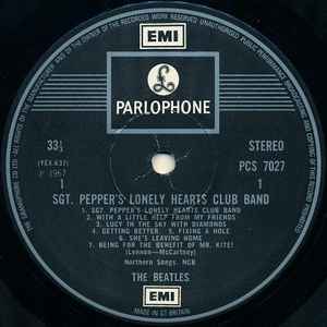 Beatles ‎– Sgt. Pepper's Lonely Hearts Club Band