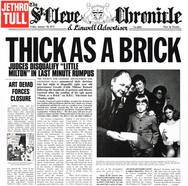 Jethro Tull – Thick As A Brick