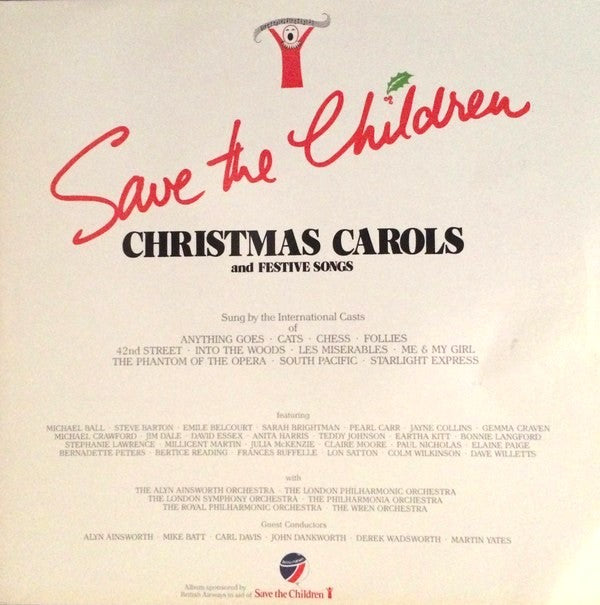 Various ‎– Save The Children - Christmas Carols And Festive Songs